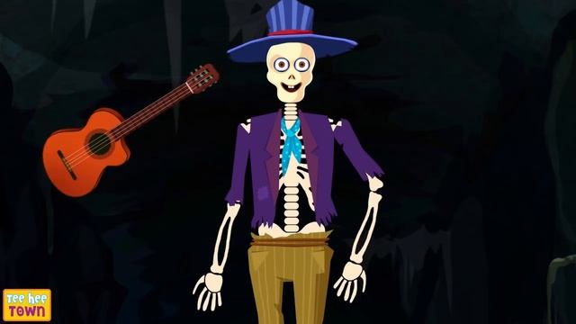 Midnight Magic - Five Crazy Skeletons Exercise | Fun Adventures in Teehee Town Nursery Rhymes смотреть онлайн