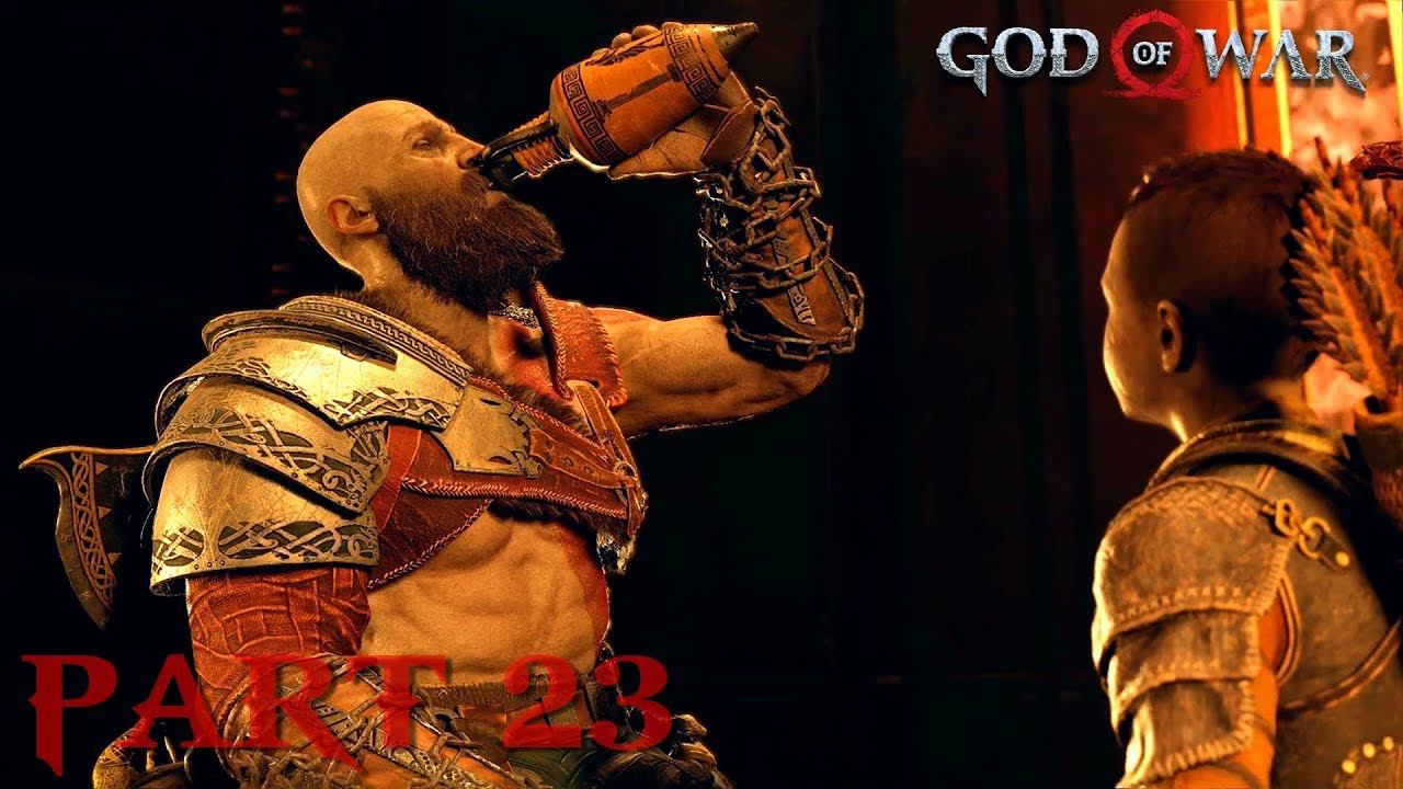 GOD OF WAR Прохождение Часть 23 "Сокровищница Тюра" смотреть онлайн