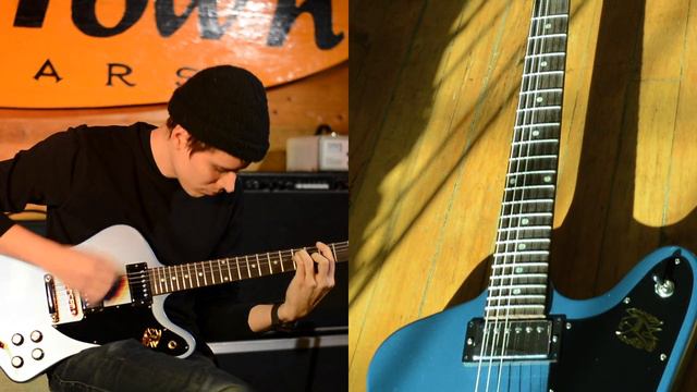 Twin Town Guitars Gibson Pelham Blue Firebird - updated video смотреть онлайн