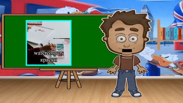 ENGLISHMANny - school (названия школьных принадлежностей на английском) смотреть онлайн