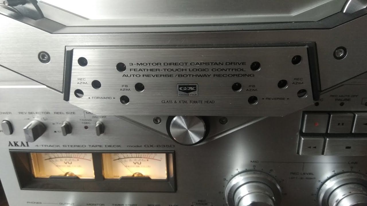 AKAI GX-635D Ремонт Часть 5. Завершение сборки. смотреть онлайн