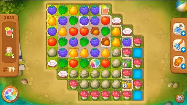 Gardenscapes Super Hard Level 2833 смотреть онлайн