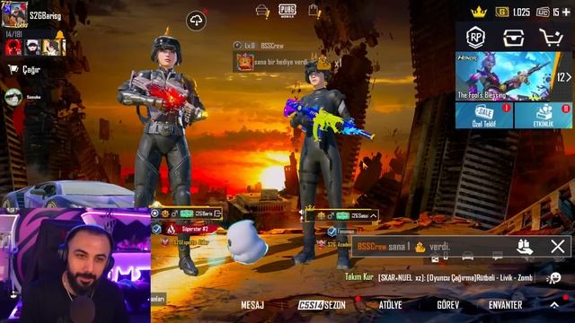 SASUKEYE DOĞUM GÜNÜ SÜRPRİZİ!! ? EN ÇOK İSTEDİĞİ SİLAHLARI VE HESABINI FULLEDİM!! | PUBG MOBILE смотреть онлайн