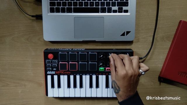 Stranger Things Theme - on akai mpk mini 2 (krisbeats cover) смотреть онлайн