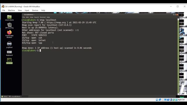 Activity 2 Use a Port Scanner to Detect Open Ports смотреть онлайн