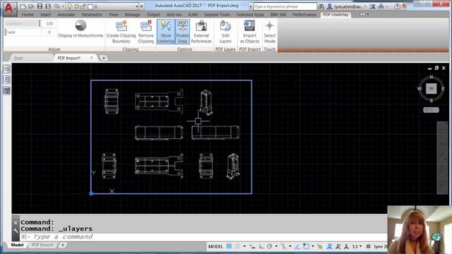 Lynn Allen's Tips and Tricks: PDF Import- Underlay Method | AutoCAD смотреть онлайн