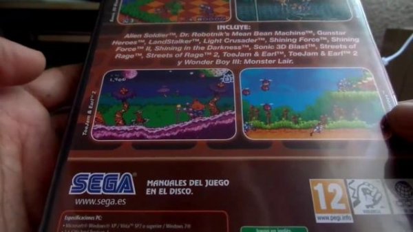 Unboxing - Sega Mega Drive Classic Collection Vol.4 : Pc - By Snapdragon.