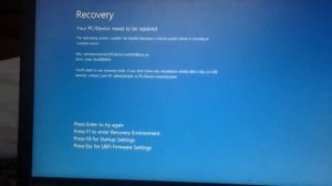 Помогите решить проблему с windows 10 ошибка 0xc000007b Recovery. Кто знает отпишите в вк пожалуйст
