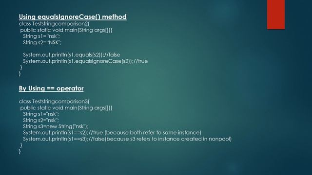Java: String,StringBuffer and StringBuilder Explanation смотреть онлайн