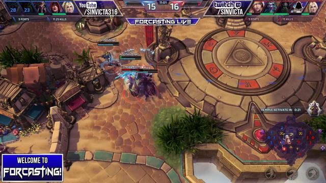 CLOSEST GAME IN HEROES HISTORY! - FORCASTING LIVE #7 G4 [HEROES OF THE STORM HD] смотреть онлайн