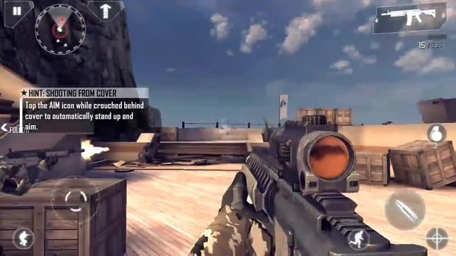 Modern Combat 4: Zero Hour Android Walkthrough Gameplay Mission 1: Red Summit(Android Game AR) смотреть онлайн