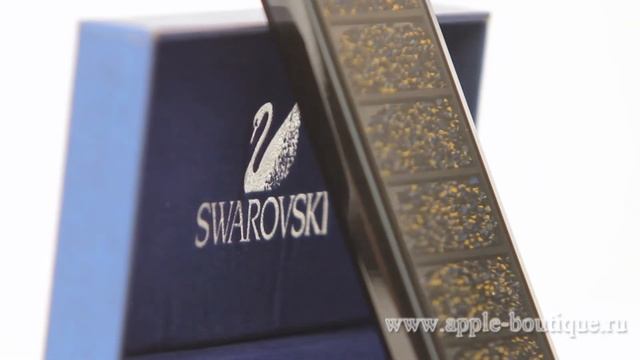 Чехол для iPhone 5/5S Swarovski "Black Strips" смотреть онлайн