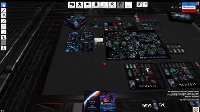 Nemesis Gameplay (Tabletop Simulator)