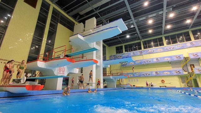 ВОДА Тренировки по Прыжкам в Воду Flydiving 05.10.23 смотреть онлайн