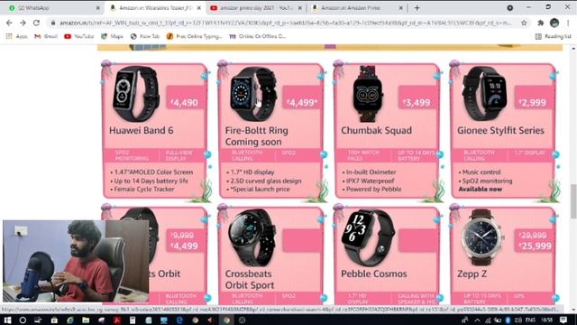 Best smartwatch on Amazon Prime Day sales 2021 | Best calling smartwatch on amazon prime day sales смотреть онлайн