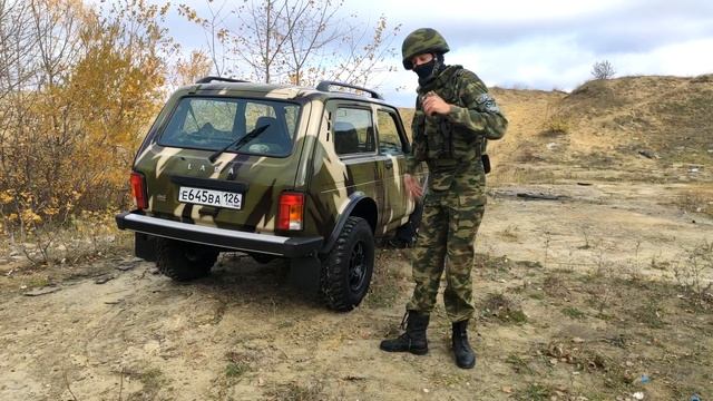 LADA NIVA BRONTO - RUSSIAN TACTICAL JEEP смотреть онлайн