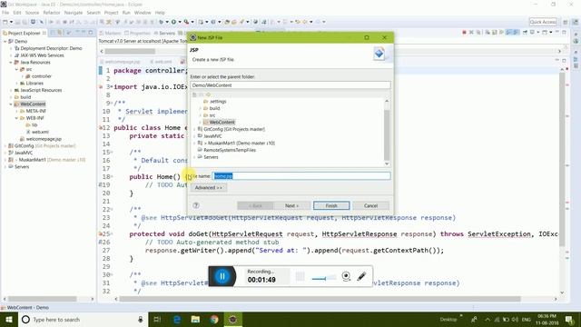 Set Welcome Page In Java Project With Servlets смотреть онлайн