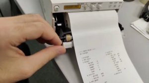 Инструкция по замене бумаги в видеопринтере Sony UPP-110