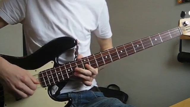 Nirvana - Lithium on bass смотреть онлайн