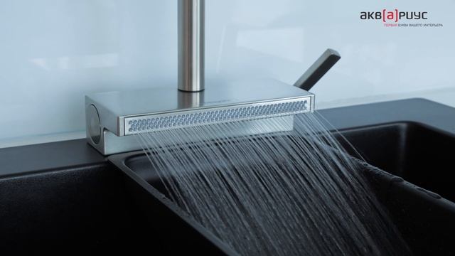 Кухонный смеситель hansgrohe Aquno Select M81. Обзор ТТХ смотреть онлайн