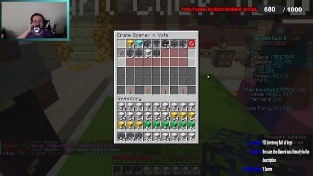Opening FULL PV of Keys + Helping New Players | Minecraft | Neo Network смотреть онлайн