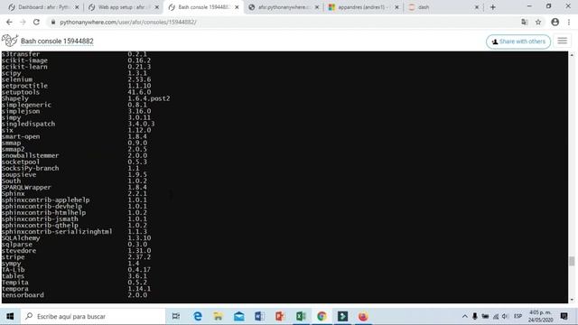 Video configuración Pythonanywhere смотреть онлайн