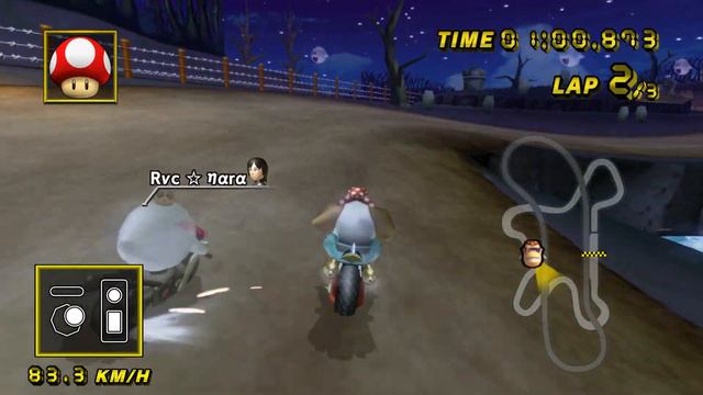 Mario Kart Wii CTGP - Spectral Station (Gold Star) (2:00.893) смотреть онлайн