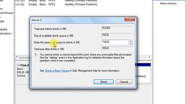 How To Create Partition From Drive C Without Format | Windows 7, 8 11 | Partition Hard Drives смотреть онлайн