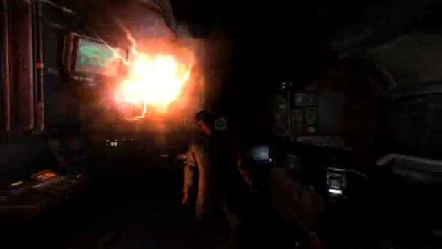 Doom 3 - first meeting with Zombies смотреть онлайн