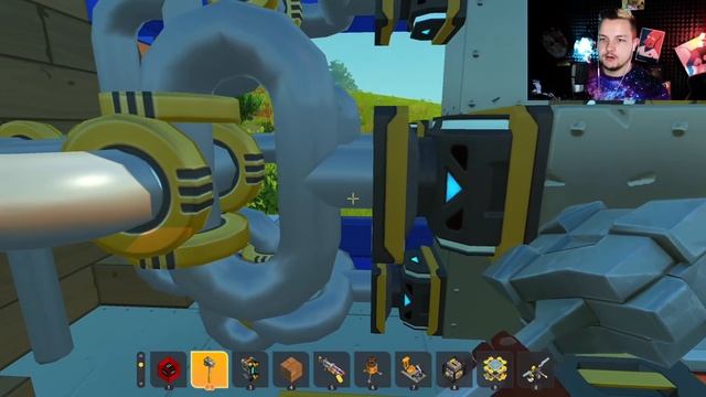 СУПЕР ТЕХНОЛОГИИ В ПОДАРКЕ! | Открытие подарков в Scrap Mechanic смотреть онлайн