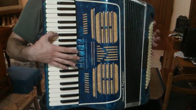 Accordion 120 bass RARE (Made in Russia before 1960) Unplayed - Untouched - 2 смотреть онлайн