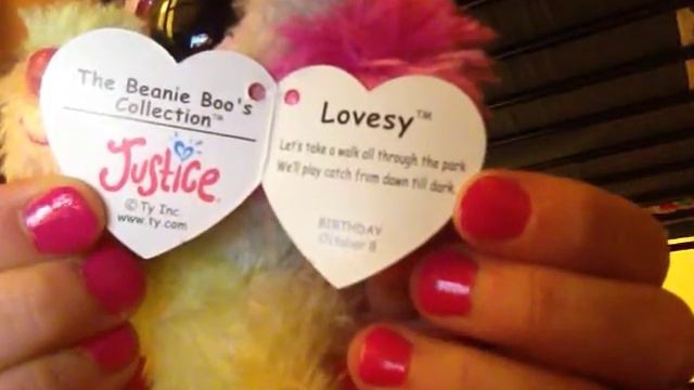 Random Vid: Welcome Beanie Boo Lovesy