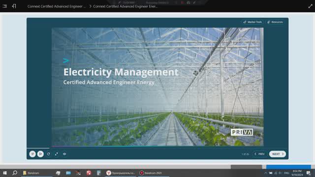 Certified Advanced Engineer Energy Electricity Managmant смотреть онлайн