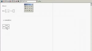 Решение систем линейных уравнений в MathCAD 14 (31/34)