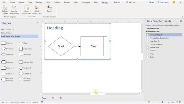Visio Data Visualizer Change color of Visio Object смотреть онлайн