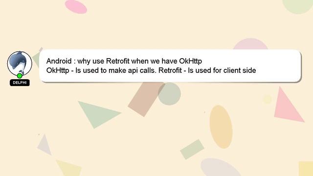 Android : why use Retrofit when we have OkHttp смотреть онлайн