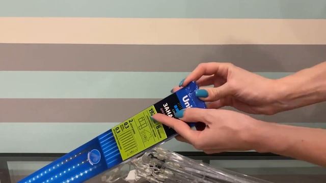 11120 ULD E2403 144 DTK BLUE IP44 METEOR Занавес светодиодный фигурный «Падающие звезды», соединяем смотреть онлайн
