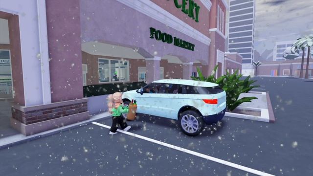 SNOW DAY IN BERRY AVENUE! | SNOW ANGELS! | WE BUILT A SNOWMAN! | Roblox Family Roleplay смотреть онлайн