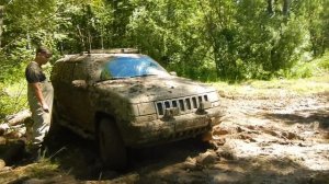 Джип гранд чероки на бездорожье. Атыш 2017. Часть 1