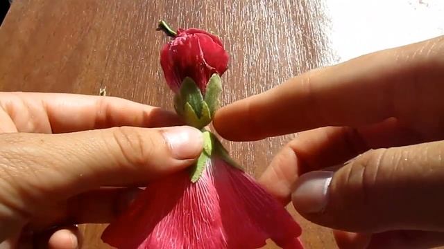 Кукла из цветов мальвы смотреть онлайн