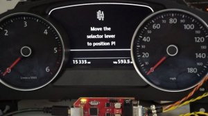 VW Touareg NF Включение панели приборов по CAN шине и эмуляция ABS.