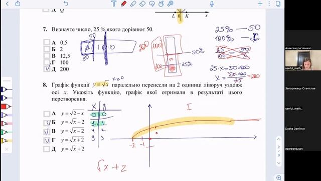 Разбор НМТ теста (часть 1) Открытый бесплатный урок по математике 10-11 класс_НМТ_ЗНО_ДПА_урок_6