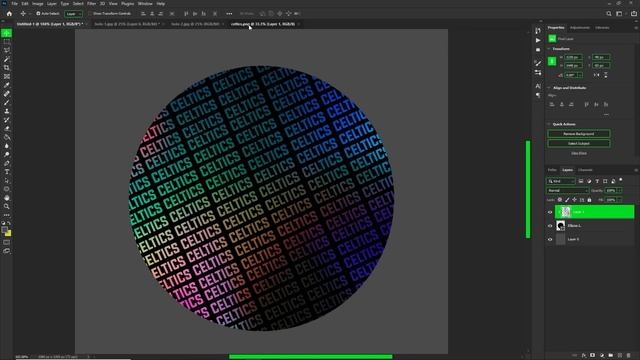 Make A Folded Hologram Sticker! | Photoshop Tutorial | Cal So Scoped смотреть онлайн