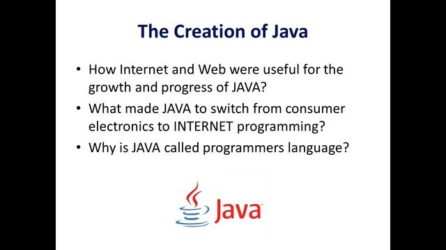 The Creation of JAVA смотреть онлайн