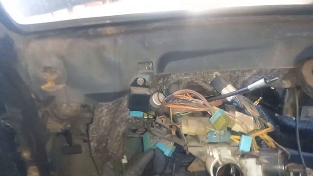 Ваз 1111 Моторчик заднего дворника и немного про электрику