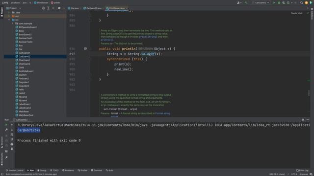 즐거운 자바 강좌 42. Object의 오버라이딩 하라고 제공하는 toString(), equals(), hashCode() 메소드 사용방법 смотреть онлайн