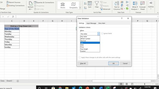 Making a drop down list in excel - excel made very easy смотреть онлайн