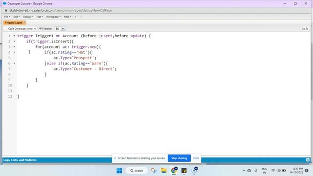 Before Insert Vs Before Update In Hindi | Trigger in Salesforce | Learn Salesforce смотреть онлайн