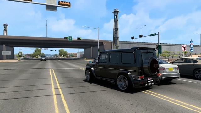 ATS 1.46 | Mercedes-Benz W463 G65 AMG Car Mod + Download Link in American Truck Simulator смотреть онлайн